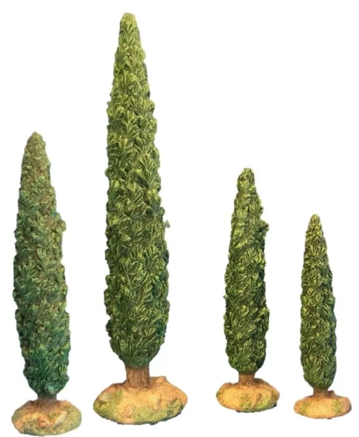 10" Cypress Tree Fontanini Nativity Landscaping | Noel Eternel Fashion