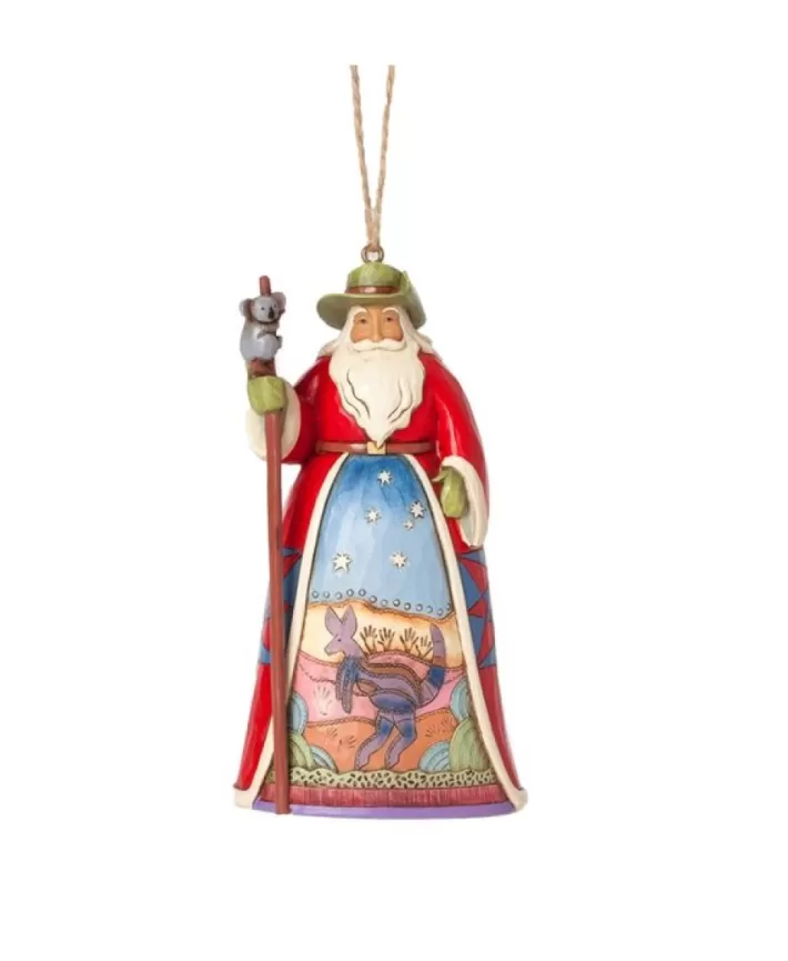 Australian Santa Ornament By Jim Shore | Noel Eternel Cheap