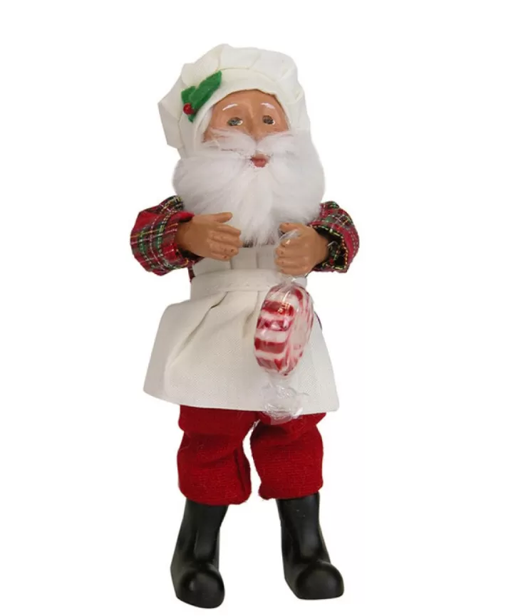 Baking Santa Kindle Posable By Byers' Choice | Noel Eternel Outlet