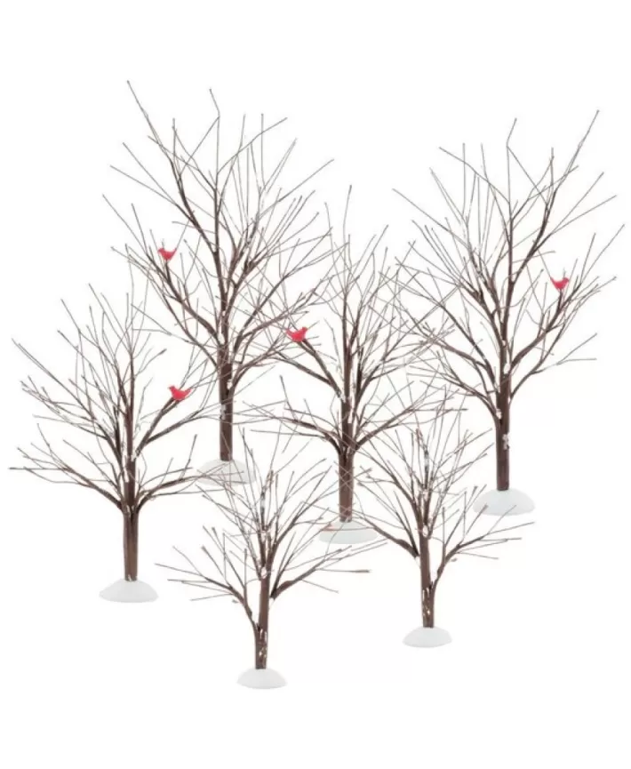 Bare Branch Trees, Set Of 6 By Dept56 | Noel Eternel Store