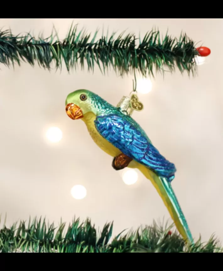 Budgie Glass Ornament | Noel Eternel Shop