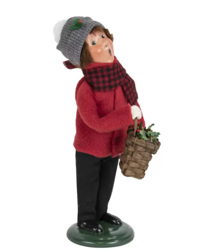 Byers' Choice "Miller Boy With Wreath" | Noel Eternel Best Sale