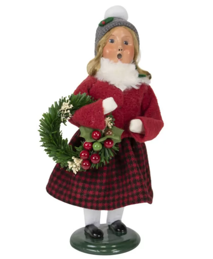 Byers' Choice "Miller Girl With Wreath" | Noel Eternel Best Sale