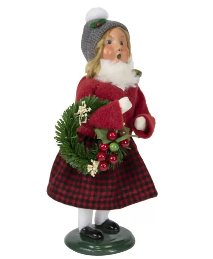 Byers' Choice "Miller Girl With Wreath" | Noel Eternel Best Sale