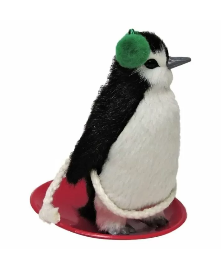 Byers' Choice "Penguin On Snow Saucer" | Noel Eternel Cheap