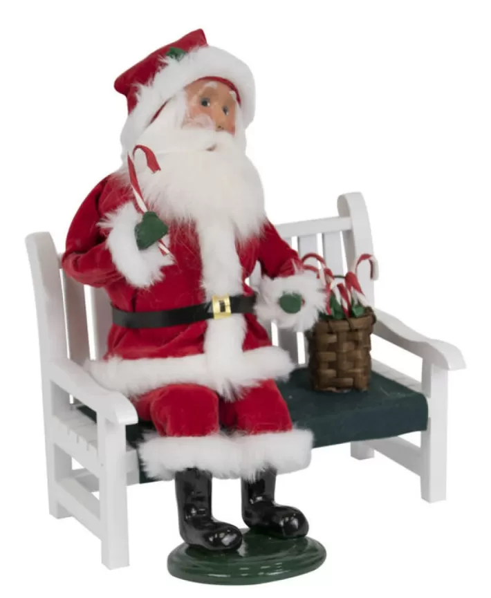 Byers' Choice "Santa On Bench" | Noel Eternel Best Sale