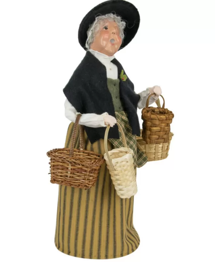 Byers' Choice "Woman Basket Seller" | Noel Eternel Discount