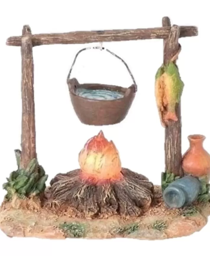 Campfire - 5" Fontanini Nativity Accessory | Noel Eternel Store