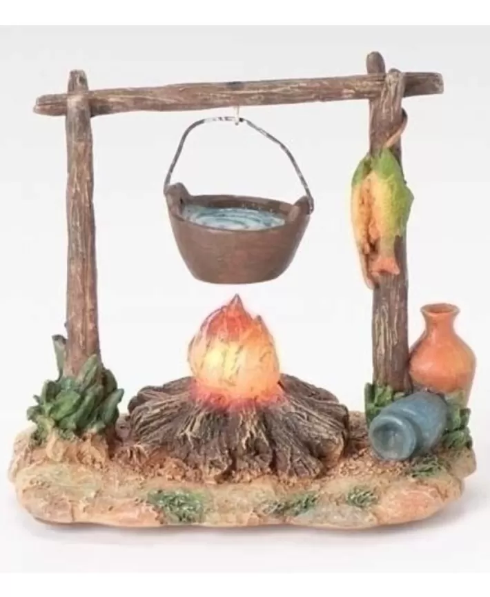 Campfire - 5" Fontanini Nativity Accessory | Noel Eternel Store