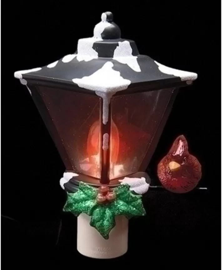 Cardinal Lantern Flicker Bulb Nightlight 6" | Noel Eternel Best Sale