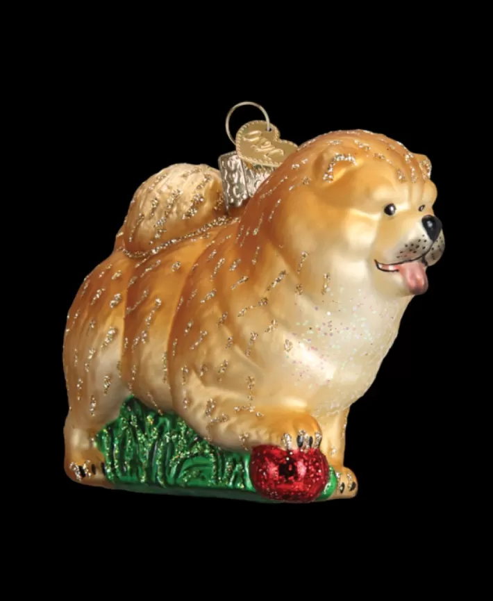 Chow Chow Glass Ornament | Noel Eternel Discount