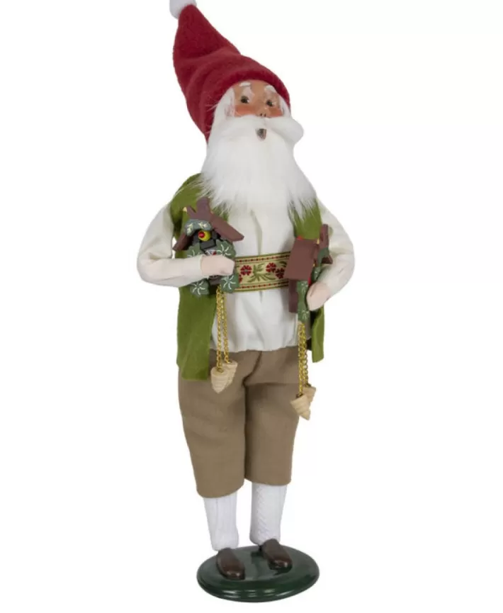 Cuckoo Clock Santa From Byers' Choice | Noel Eternel Clearance