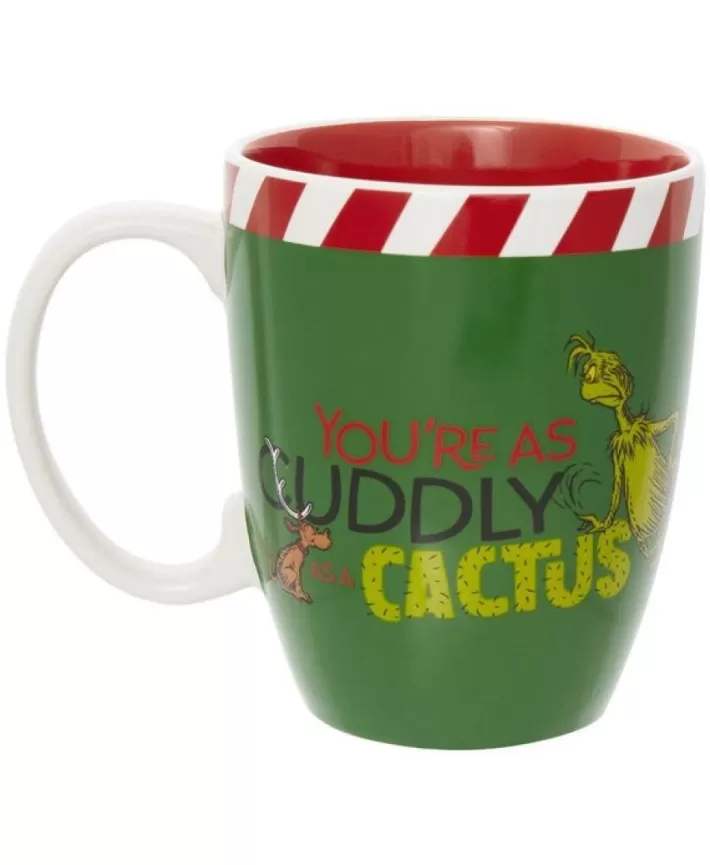 Cuddly As A Cactus 12 Oz Grinch Mug | Noel Eternel Fashion