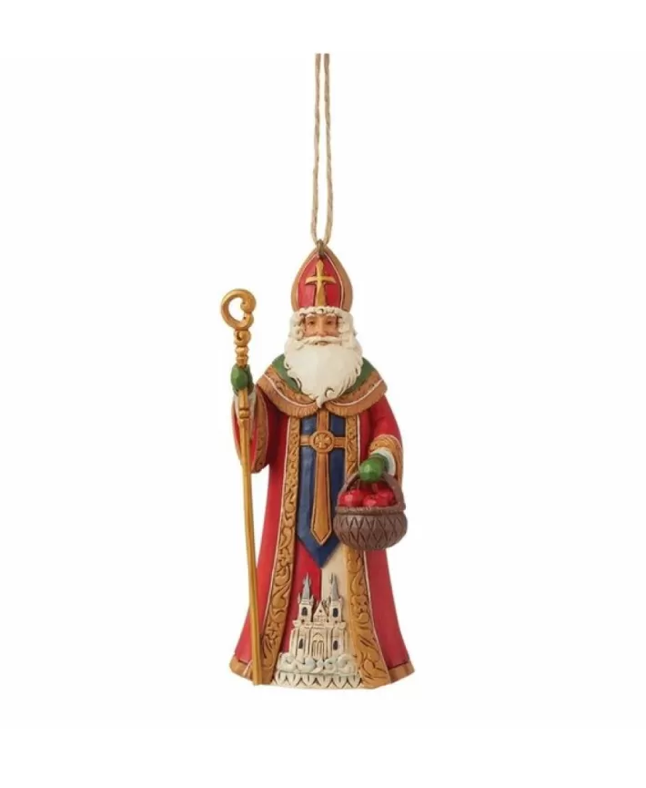 Czech Santa Ornament - Jim Shore Heartwood Creek | Noel Eternel Best