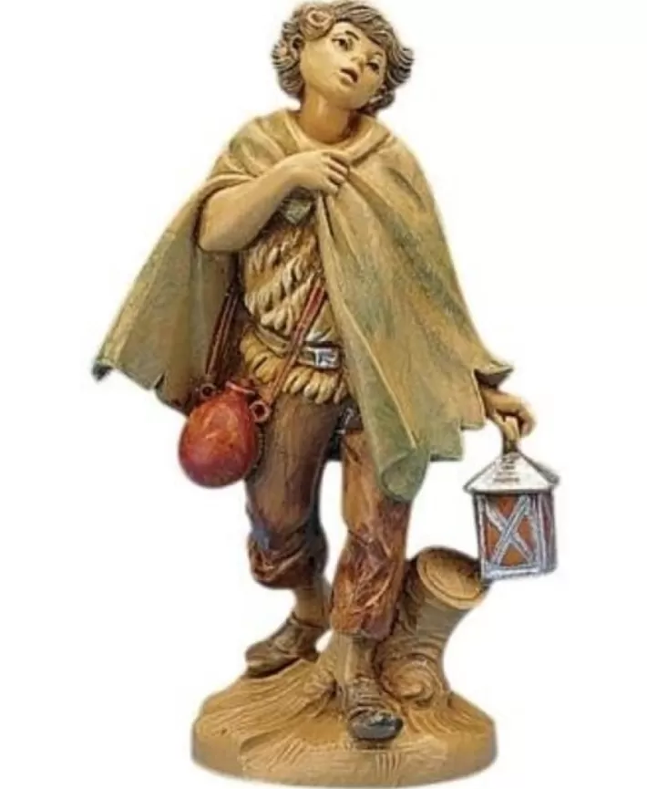 David With Lantern 5'' Nativity Fontanini 52594 | Noel Eternel Cheap