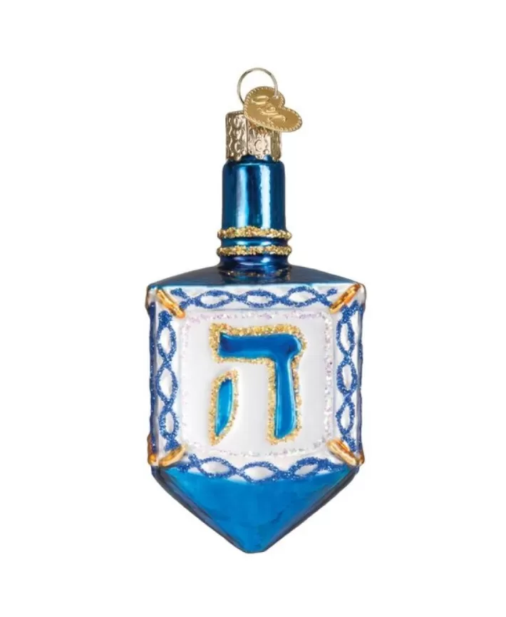 Dreidel Glass Ornament | Noel Eternel Discount