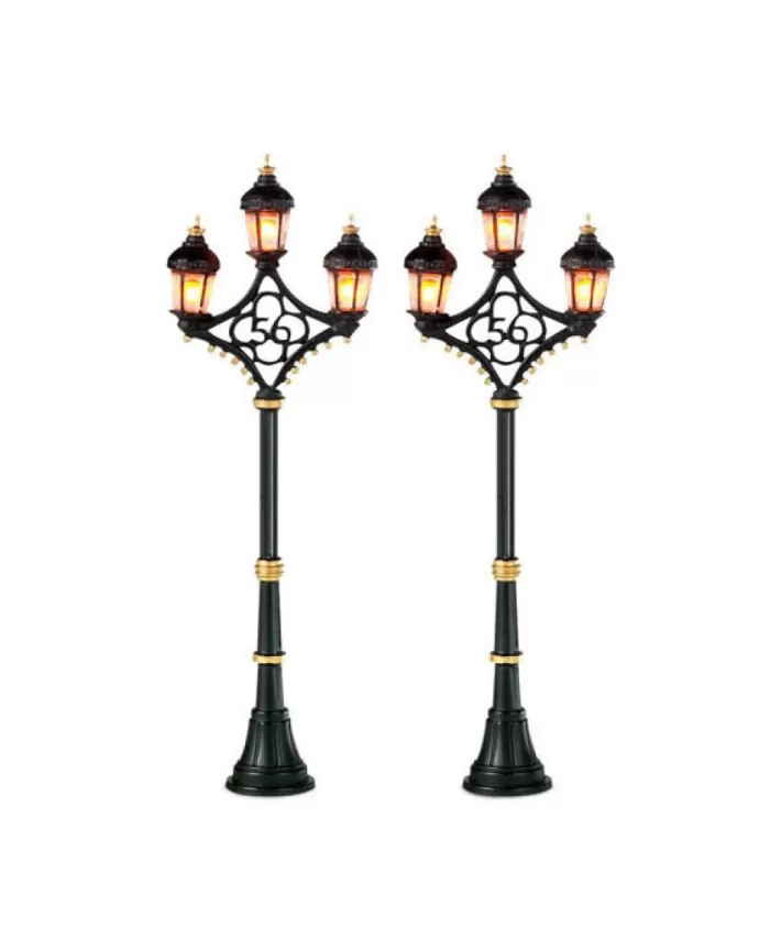 Fifty-Six Street Lights Set Of 2 | Noel Eternel Sale