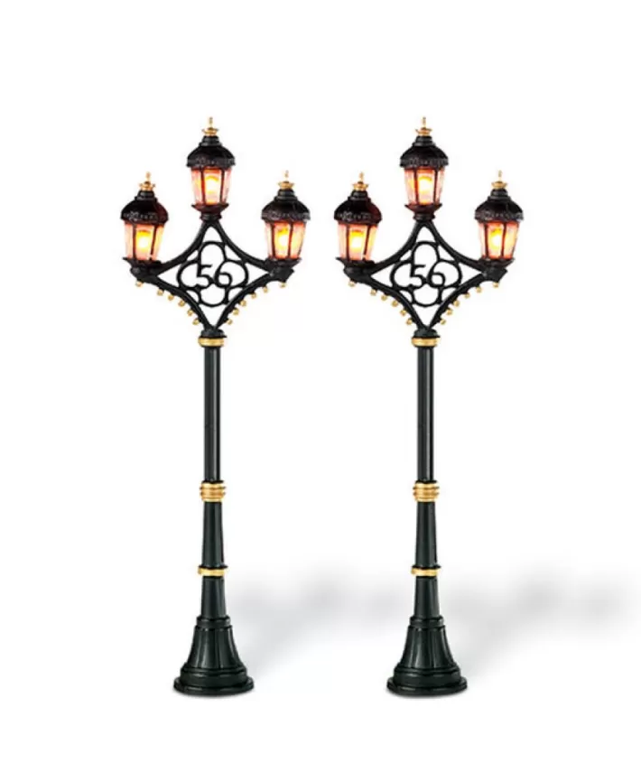 Fifty-Six Street Lights Set Of 2 | Noel Eternel Sale