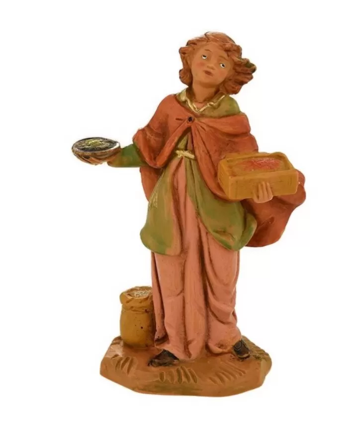 Fontainin 5" Heirloom Nativity Cassia Spice Merchant | Noel Eternel Discount