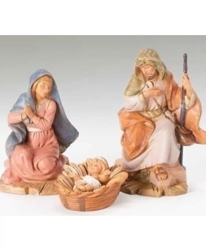 Fontanini 5" Centennial Nativity Holy Family 3-Piece Set | Noel Eternel Sale