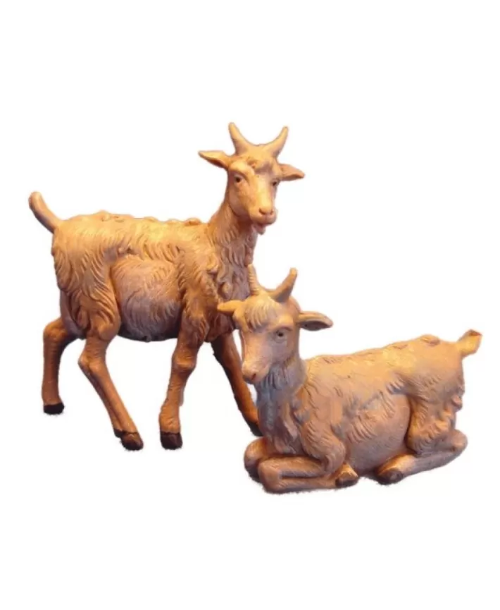 Fontanini 5" Goats 2 Piece Figurine Set | Noel Eternel Cheap