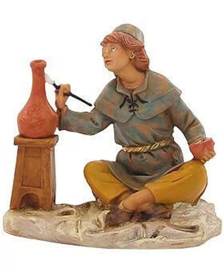 Fontanini 5" Heirloom Nativity Andrew Potter | Noel Eternel Online