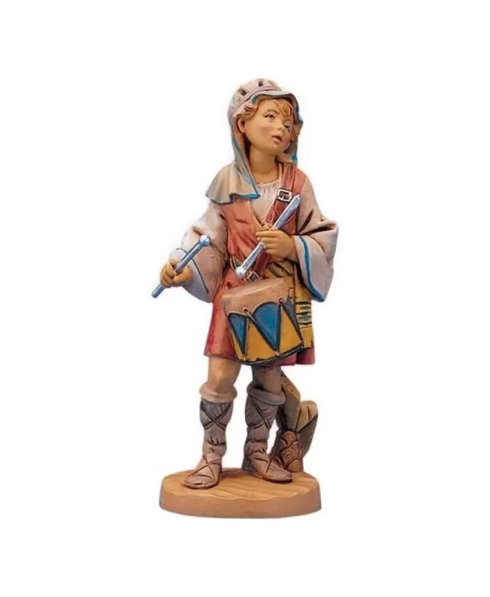 Fontanini 5" Heirloom Nativity Jareth Drummer Boy | Noel Eternel New