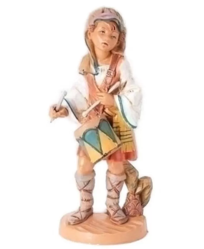 Fontanini 5" Heirloom Nativity Jareth Drummer Boy | Noel Eternel New