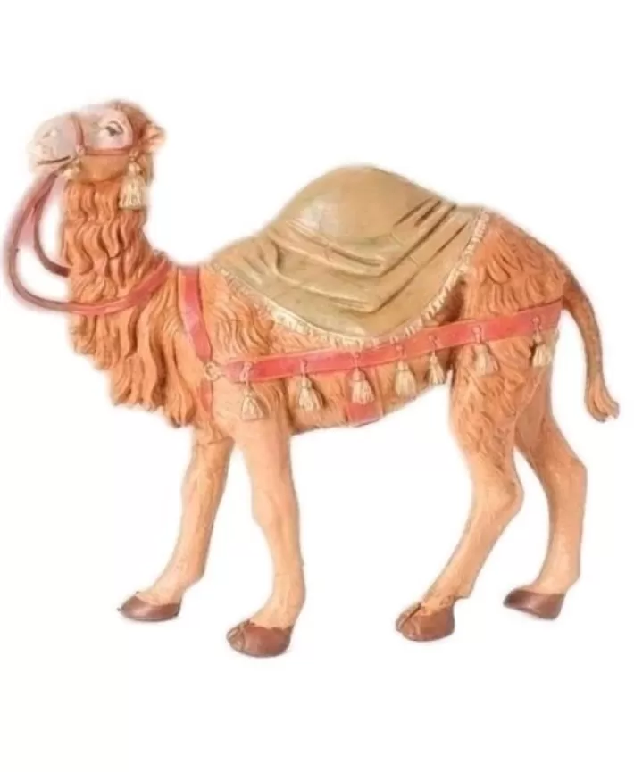 Fontanini 5" Heirloom Nativity Royal Camel With Saddle Blanket | Noel Eternel Outlet