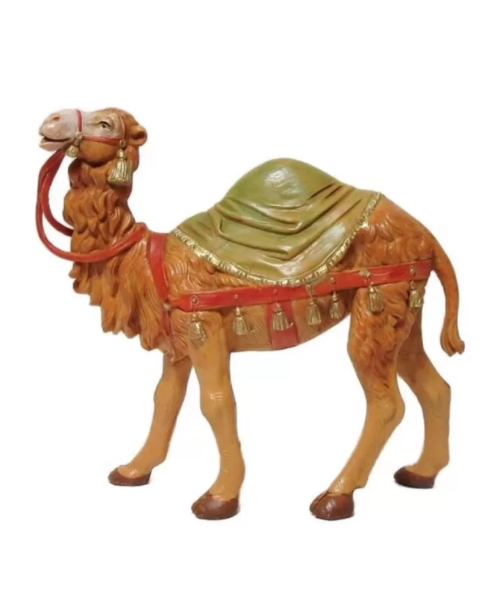 Fontanini 5" Heirloom Nativity Royal Camel With Saddle Blanket | Noel Eternel Outlet