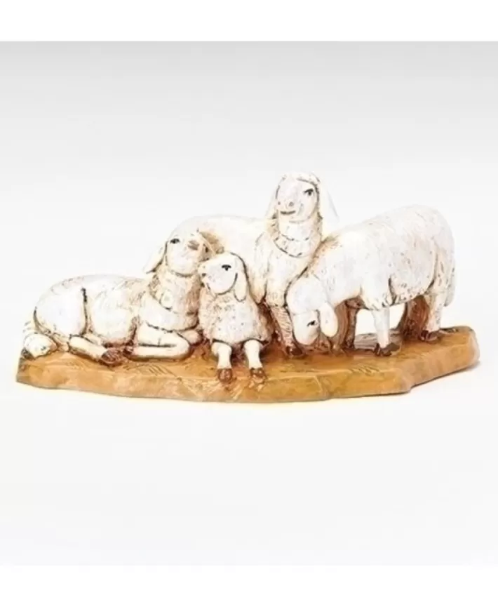 Fontanini 5" Sheep Herd 54098 | Noel Eternel Flash Sale