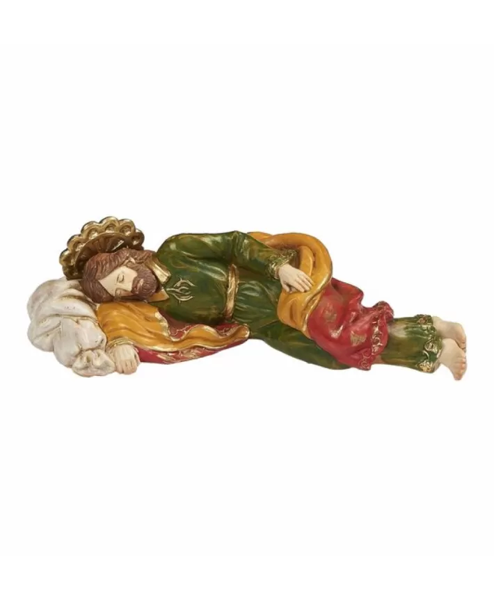 Fontanini Sleeping St. Joseph 54111 Measures 6.5" Wide | Noel Eternel Cheap