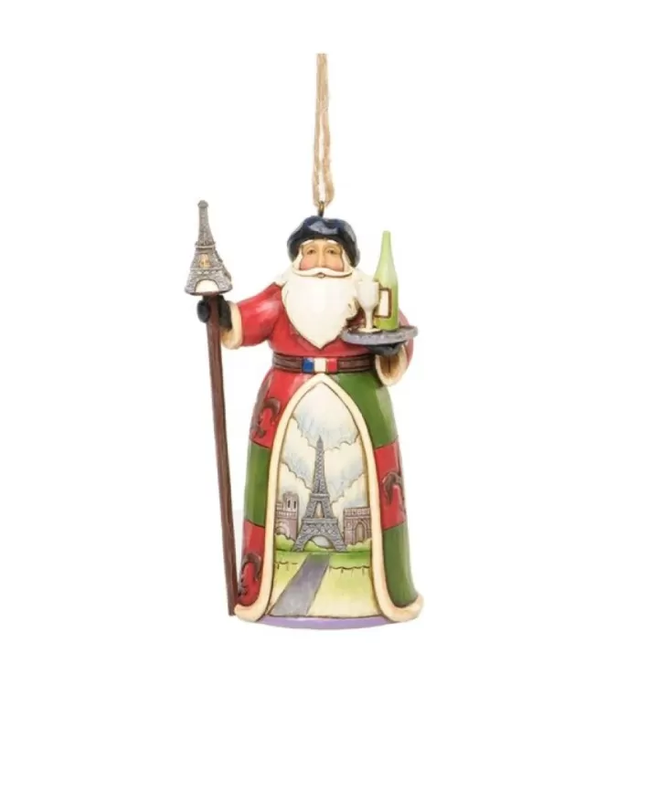 French Santa Ornament - Jim Shore Heartwood Creek | Noel Eternel Cheap