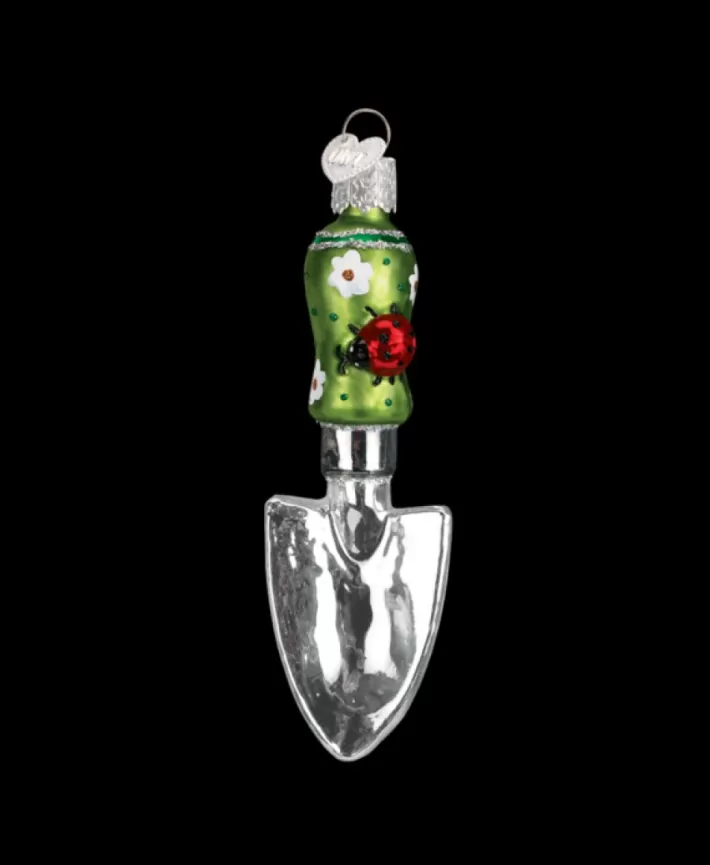 Garden Trowel, Mouth Blown Glass Ornament | Noel Eternel Shop