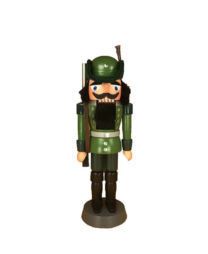 German Hunter Nutcracker Collectable Figurine 8"H | Noel Eternel Online