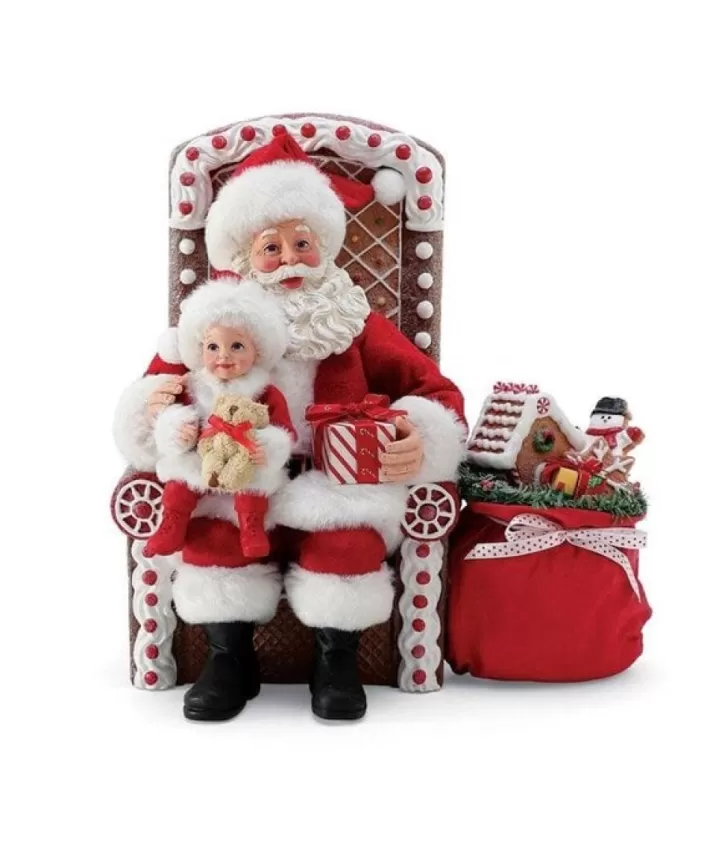 Gingerbread Chair Santa - Possible Dreams | Noel Eternel Sale