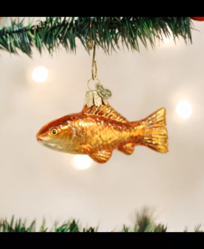 Goldfish, Mouth Blown Glass Ornament | Noel Eternel Shop