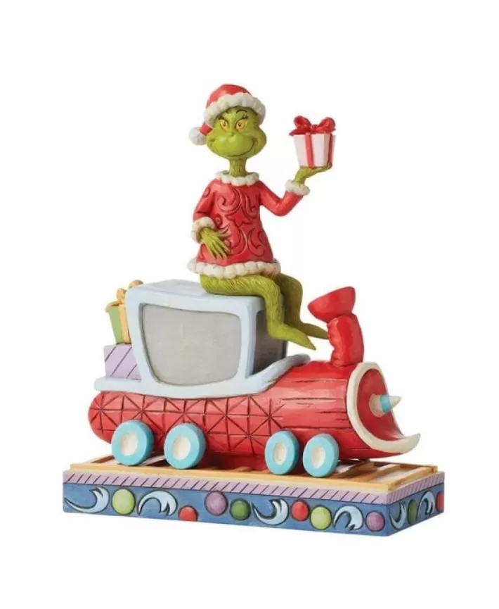 Grinch On Train - Jim Shore | Noel Eternel Fashion