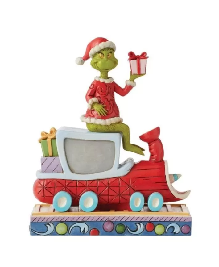 Grinch On Train - Jim Shore | Noel Eternel Fashion