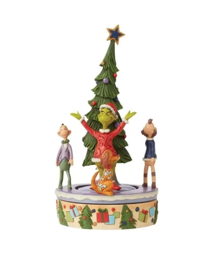 Grinch Rotator Tree/Characters - Grinch By Jim Shore | Noel Eternel Sale