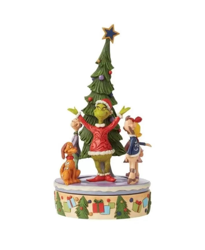 Grinch Rotator Tree/Characters - Grinch By Jim Shore | Noel Eternel Sale