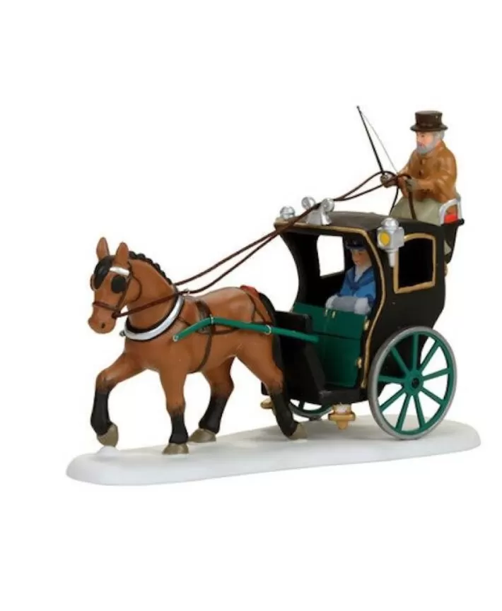 Holiday Cab Ride'' Dickens Village Estimated Arrival July 2021 | Noel Eternel Hot