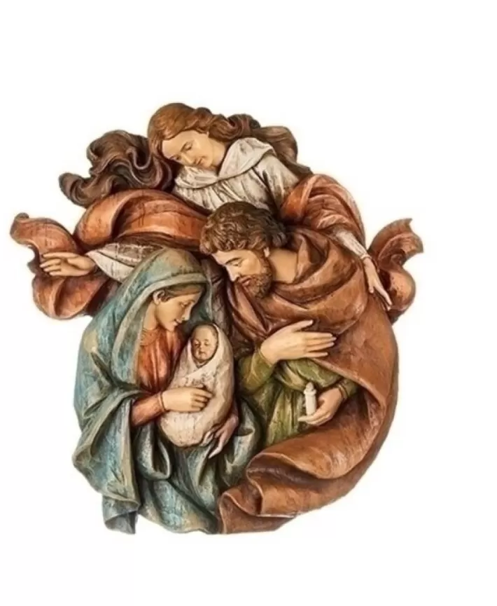 Holy Family With Angel Bust 14" Joseph'S Studio | Noel Eternel Flash Sale