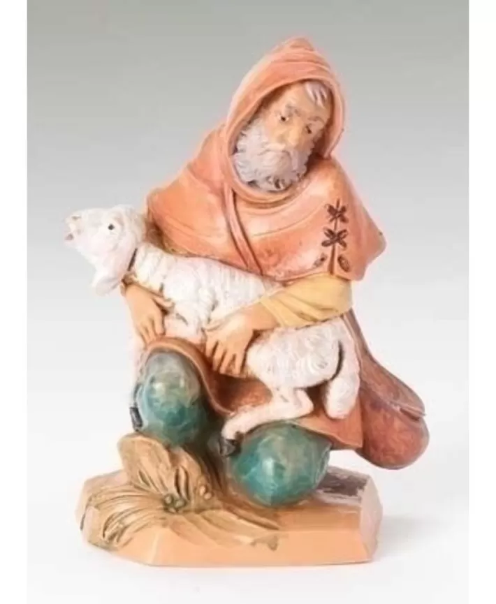 Jeremiah The Shepherd For Nativity Fontanini 5" | Noel Eternel Cheap