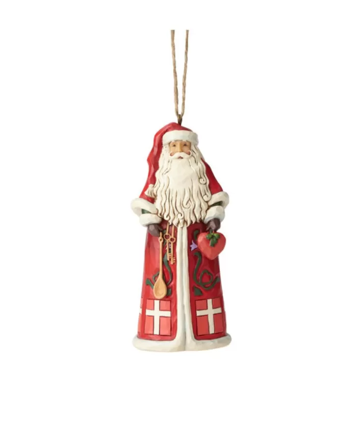 Jim Shore Danish Santa Ornament | Noel Eternel Best Sale