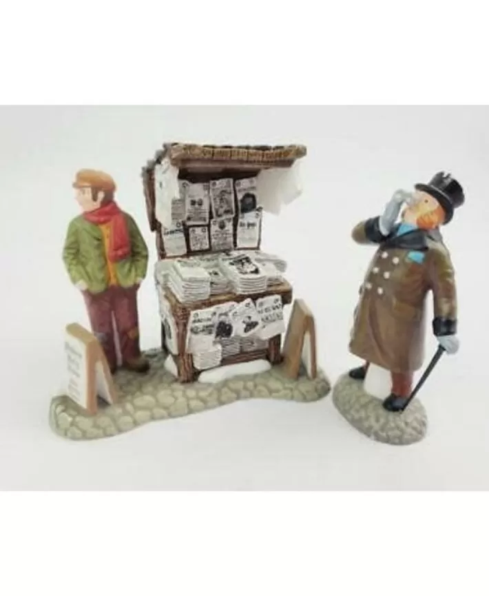 London Newspaper Stand - Dickens Village | Noel Eternel Best Sale