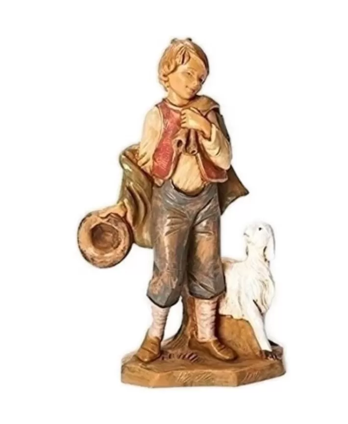 Lucas Shepherd Boy 5" Fontanini Nativity | Noel Eternel Cheap