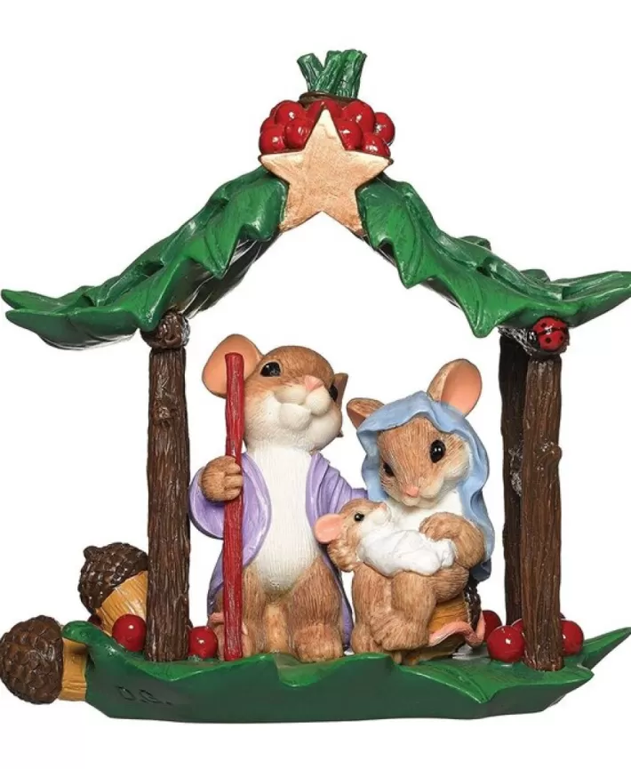 Mice Nativity By Dean Griff Charming Tails Collection | Noel Eternel Online