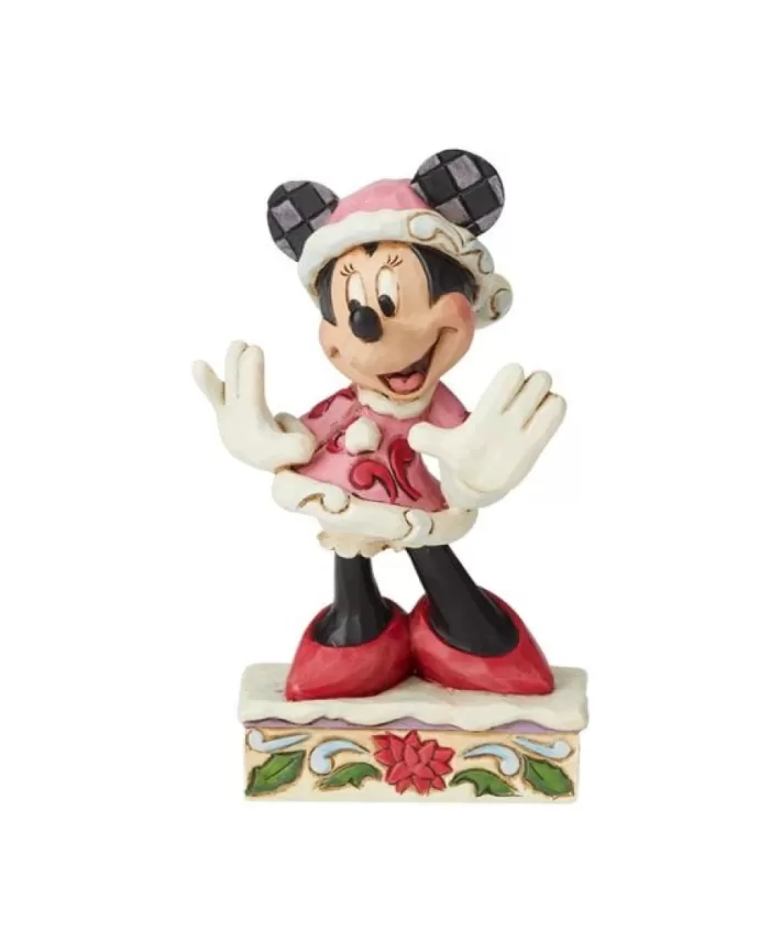 Minnie Christmas Personality - Jim Shore 6002843 | Noel Eternel Outlet