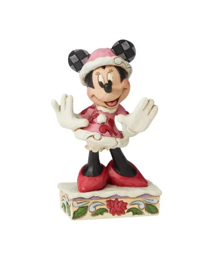 Minnie Christmas Personality - Jim Shore 6002843 | Noel Eternel Outlet